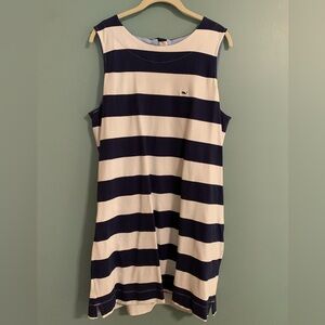Navy striped dress Vineyard Vines for Target XL
